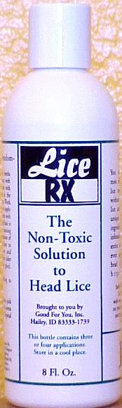 Lice Rx Bottle
